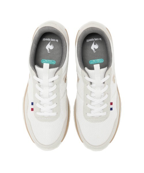 le coq sportif(ルコックスポルティフ)の「ルコックスポルティフ/LCS クオーツ ES 消臭 LU5FSN67LZ(スニーカー・レディース・グレー×ホワイト/ブラック×ホワイト/ホワイト系その他4・23.0cm/23.5cm/24.0cm/24.5cm/25.0cm/22.5cm)」の7枚目の写真