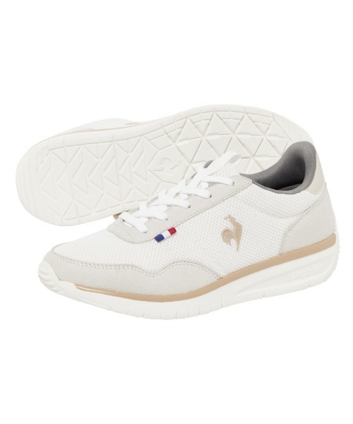 le coq sportif(ルコックスポルティフ)の「ルコックスポルティフ/LCS クオーツ ES 消臭 LU5FSN67LZ(スニーカー・レディース・グレー×ホワイト/ブラック×ホワイト/ホワイト系その他4・23.0cm/23.5cm/24.0cm/24.5cm/25.0cm/22.5cm)」の8枚目の写真