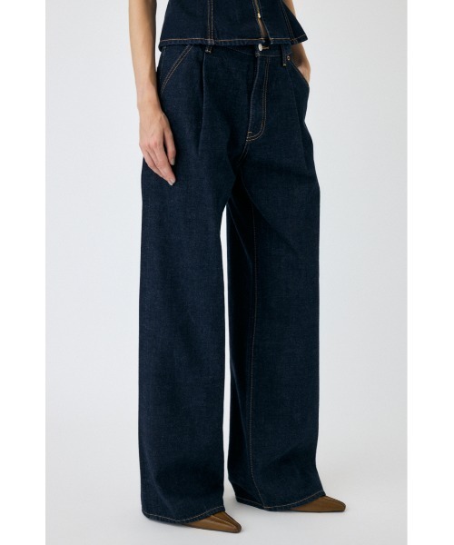 MOUSSY（マウジー）の「【セットアップ対応】TUCK WIDE STRAIGHT