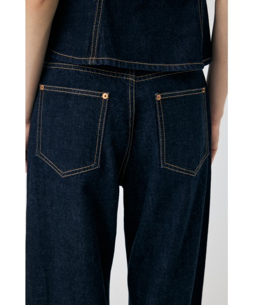 セットアップ対応】TUCK WIDE STRAIGHT（デニムパンツ）｜MOUSSY