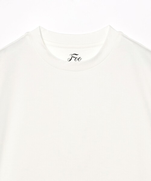 BRILLA per il gusto(ブリッラペルイルグースト)の「Foo Tokyo / コットンシルク Tシャツ(Tシャツ/カットソー・メンズ・ブラック/ホワイト・MEDIUM/LARGE)」の4枚目の写真