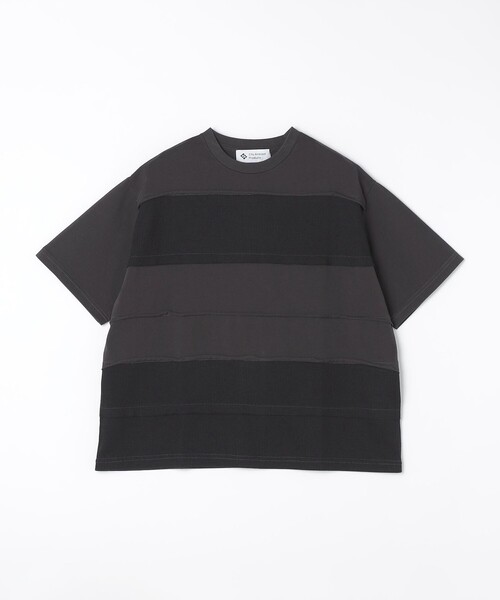 SHIPS(シップス)の「City Ambient Products: フランケン ボーダー Tシャツ(Tシャツ/カットソー・メンズ・ホワイト/グレー/チャコールグレー・SMALL/MEDIUM/LARGE)」の1枚目の写真