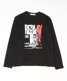 REPLAY（リプレイ）の「REPLEY MUSICプリント ベーシックジャージーロンT（Tシャツ/カットソー）」