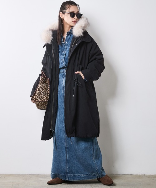 CHIC STYLE（シックスタイル）の「ソフトデニムシャツ＜大きいサイズ有＞シックスタイル（シャツ/ブラウス・レディース・ブルー系/ブラック系・M/L/LL/3L/4L/5L）」の11枚目の写真