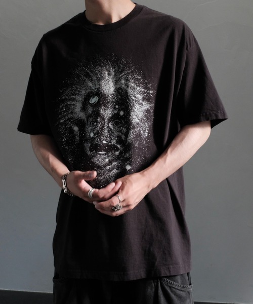 Cotton Expressions(コットンエクスプレッションズ)の「THRIFTY LOOK スリフティルック / COTTON EXPRESSIONS TEE(Tシャツ/カットソー・メンズ・ブラック系1/ブラック/ブラック系2・X-LARGE/LARGE/XX-LARGE)」の4枚目の写真