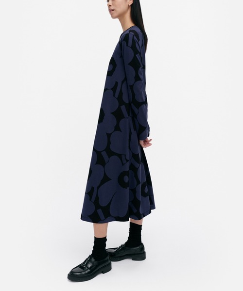 新品　marimekko　Lehtokielo　ワンピース　ウニッコ　コットン marimekko（マリメッコ）の「Lehtokielo Unikko / dress（ワンピース