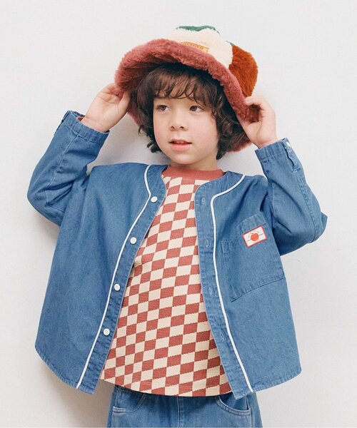 p.premier(ピードットプルミエ)の「【リンク/ジュニア対応】バックロゴユニフォームシャツ(シャツ/ブラウス・キッズ・ブラック/ブルー/グリーン/レッド・80/90/100/110/120/130/140)」の3枚目の写真