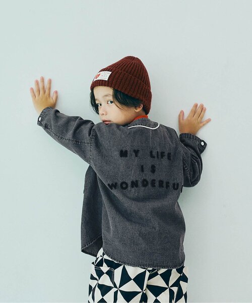 p.premier(ピードットプルミエ)の「【リンク/ジュニア対応】バックロゴユニフォームシャツ(シャツ/ブラウス・キッズ・ブラック/ブルー/グリーン/レッド・80/90/100/110/120/130/140)」の1枚目の写真