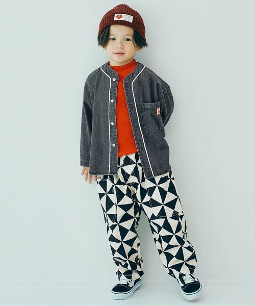 p.premier(ピードットプルミエ)の「【リンク/ジュニア対応】バックロゴユニフォームシャツ(シャツ/ブラウス・キッズ・ブラック/ブルー/グリーン/レッド・80/90/100/110/120/130/140)」の5枚目の写真