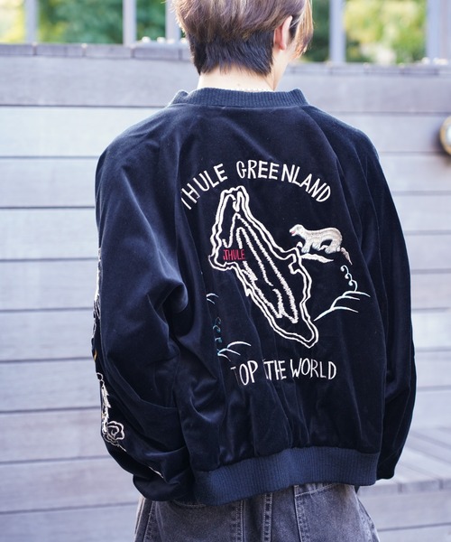 THRIFTY LOOK / スリフティールック SOUVENIR GREENLAND BLOUSON