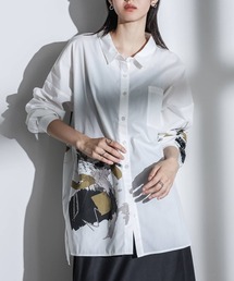 kOhAKU（コハク）の「『アートプリントシャツ』（シャツ/ブラウス）」