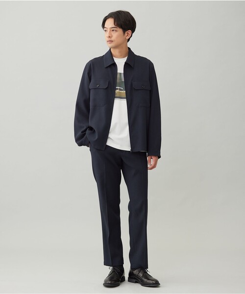 UNFILO（アンフィーロ）の「WOOL TOUCH 機能美パンツ スリム（その他パンツ・メンズ・グレー系/ネイビー系/ブラック系・X-SMALL/XX-LARGE/X-LARGE/LARGE/MEDIUM/SMALL）」の15枚目の写真
