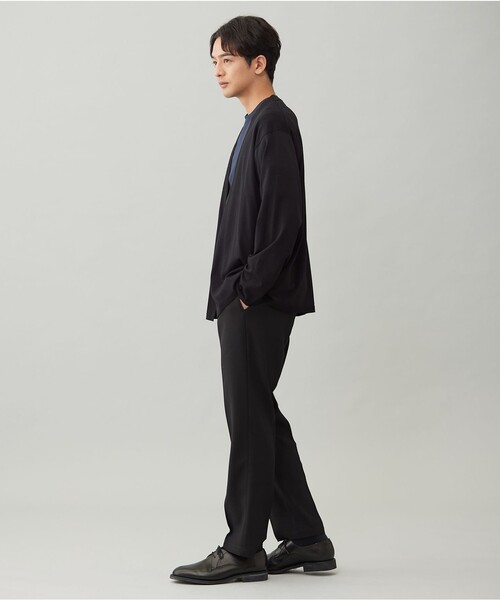 UNFILO（アンフィーロ）の「WOOL TOUCH 機能美パンツ スリム（その他パンツ・メンズ・グレー系/ネイビー系/ブラック系・X-SMALL/XX-LARGE/X-LARGE/LARGE/MEDIUM/SMALL）」の4枚目の写真