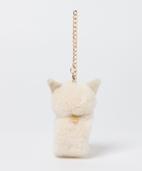 Andemiu(アンデミュウ)の「ネコチャンチャーム596259(チャーム・レディース・グレー/グレー系8/アイボリー・FREE)」の20枚目の写真