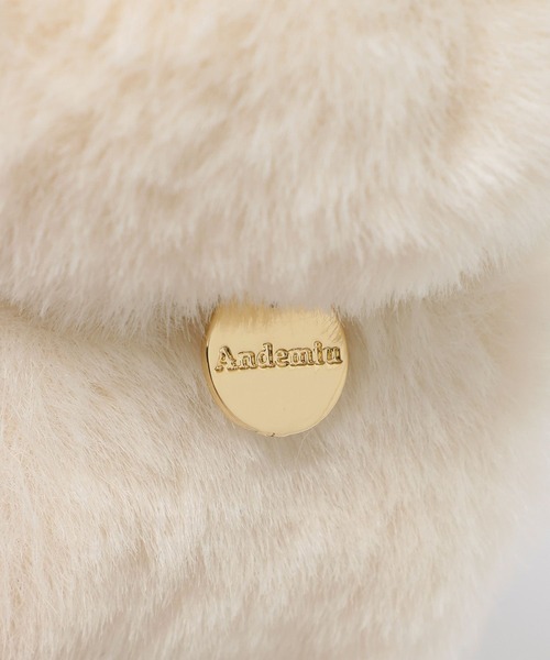 Andemiu(アンデミュウ)の「ネコチャンチャーム596259(チャーム・レディース・グレー/グレー系8/アイボリー・FREE)」の17枚目の写真