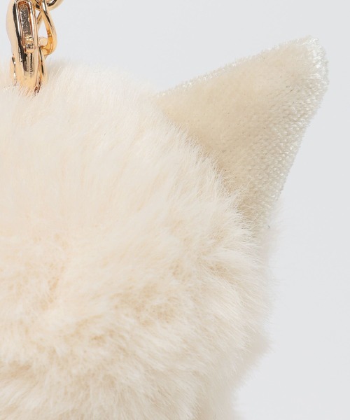 Andemiu(アンデミュウ)の「ネコチャンチャーム596259(チャーム・レディース・グレー/グレー系8/アイボリー・FREE)」の16枚目の写真