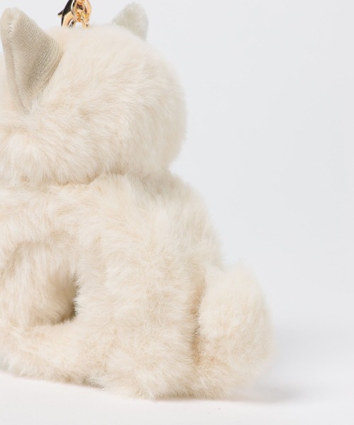 Andemiu(アンデミュウ)の「ネコチャンチャーム596259(チャーム・レディース・グレー/グレー系8/アイボリー・FREE)」の13枚目の写真