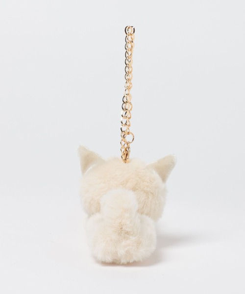 Andemiu(アンデミュウ)の「ネコチャンチャーム596259(チャーム・レディース・グレー/グレー系8/アイボリー・FREE)」の10枚目の写真