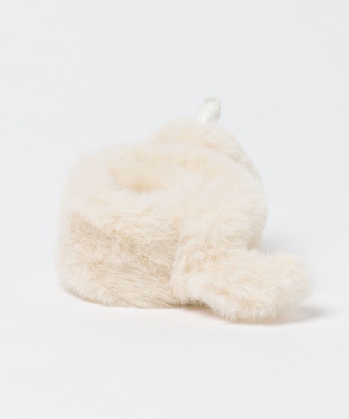 Andemiu(アンデミュウ)の「ネコチャンチャーム596259(チャーム・レディース・グレー/グレー系8/アイボリー・FREE)」の9枚目の写真