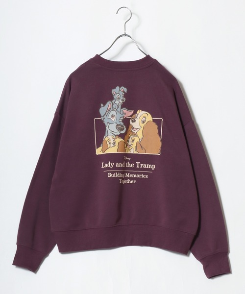 セール】Disney（ディズニー）キャラクター裏起毛スウェットトレーナー