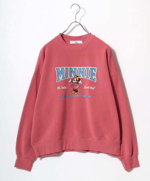 セール】Disney（ディズニー）キャラクター裏起毛スウェットトレーナー