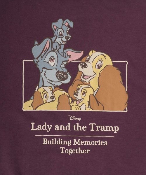 Disney（ディズニー）キャラクター裏起毛スウェットトレーナー