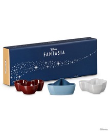 ファンタジア/ミニ・ディッシュ (3個入り) ホワイトラスター/シャンブレー/ガーネット