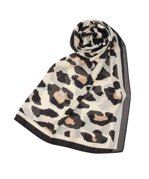 RESEXXY（リゼクシー）の「レオパードスカーフ（バンダナ/スカーフ・レディース・ブラウン/ホワイト・FREE）」の11枚目の写真