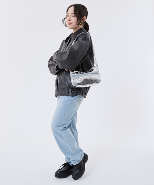 LeSportsac(レスポートサック)の「MIR SM CONV SHOULDER スペッキオ(ショルダーバッグ・レディース・シルバー・FREE)」の10枚目の写真
