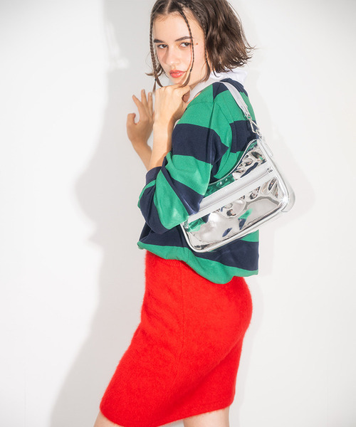 LeSportsac(レスポートサック)の「MIR SM CONV SHOULDER スペッキオ(ショルダーバッグ・レディース・シルバー・FREE)」の9枚目の写真
