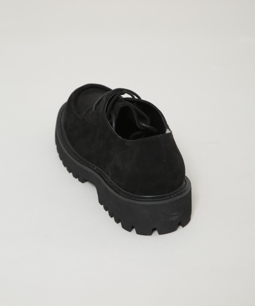 NANO universe（ナノユニバース）の「チロリアンボリュームソールシューズ（その他シューズ・メンズ・ブラック/キャメル・S/M/L）」の6枚目の写真