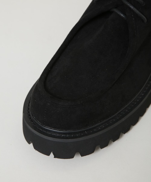 NANO universe（ナノユニバース）の「チロリアンボリュームソールシューズ（その他シューズ・メンズ・ブラック/キャメル・S/M/L）」の7枚目の写真