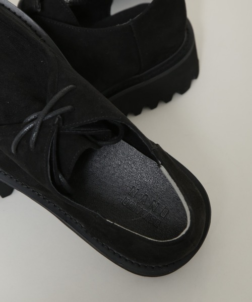 NANO universe（ナノユニバース）の「チロリアンボリュームソールシューズ（その他シューズ・メンズ・ブラック/キャメル・S/M/L）」の9枚目の写真