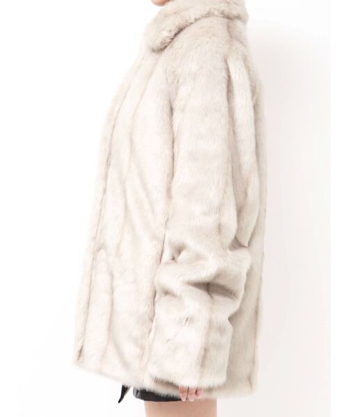 セール】ミディフェイクファーコート（その他アウター）｜EMODA