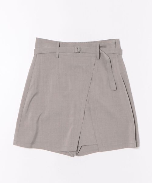 REDYAZEL(レディアゼル)の「アシメラップスカートライクショートパンツ(その他パンツ・レディース・ネイビー/ブラック/グレー・FREE)」の11枚目の写真