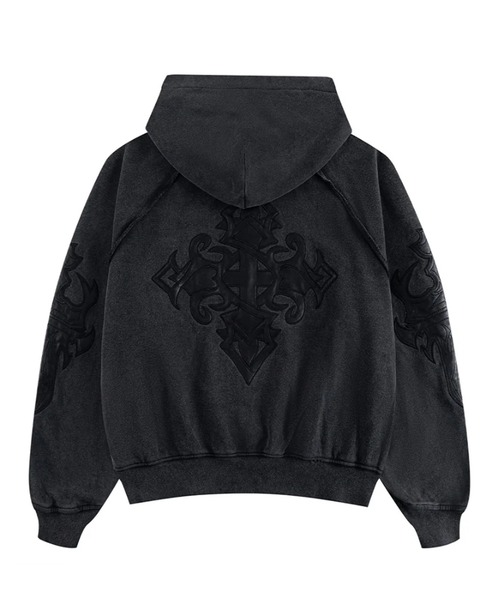 セール】SUPPLIER/サプライヤー Dagger Leather Patch Zip