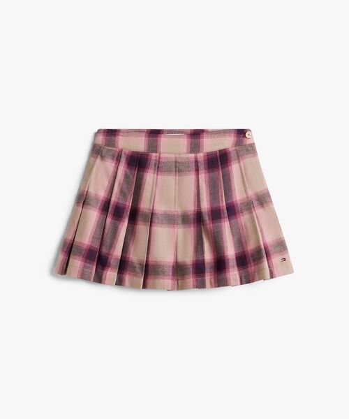 TOMMY HILFIGER（トミーヒルフィガー）の「GIRLS プリーツチェックスカート（スカート・キッズ・オートミール・150cm/140cm/160cm/130cm）」の5枚目の写真