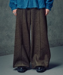 CASPER JOHN | Boucle knit pants/ブークレニットパンツ(その他パンツ)