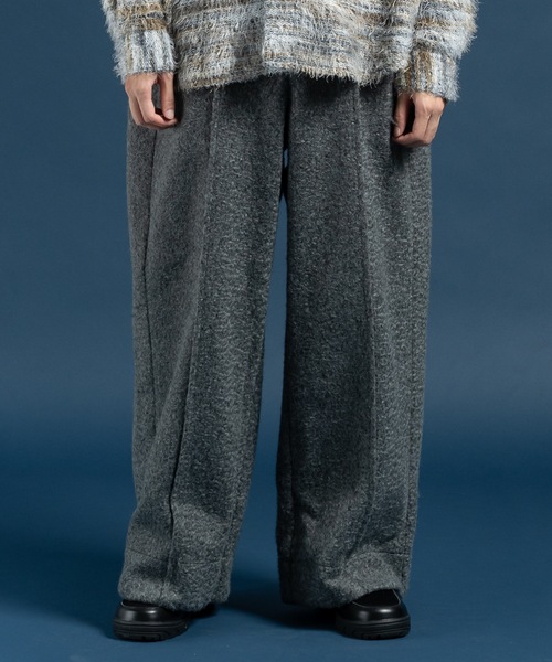 Boucle knit pants/ブークレニットパンツ（その他パンツ）｜Casper