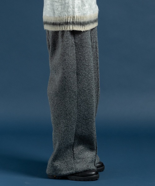 CASPER JOHN（キャスパージョン）の「Boucle knit pants/ブークレニットパンツ（その他パンツ・メンズ・アイボリー/グレー/ブラウン・X-SMALL/SMALL/MEDIUM/LARGE）」の19枚目の写真