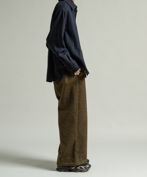 Boucle knit pants/ブークレニットパンツ（その他パンツ）｜Casper