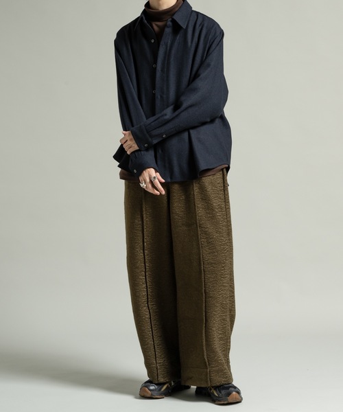 Boucle knit pants/ブークレニットパンツ（その他パンツ）｜Casper