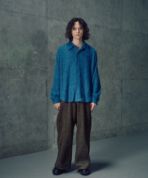 CASPER JOHN（キャスパージョン）の「Boucle knit pants/ブークレニットパンツ（その他パンツ・メンズ・アイボリー/グレー/ブラウン・X-SMALL/SMALL/MEDIUM/LARGE）」の13枚目の写真