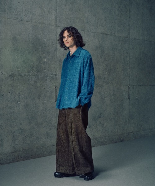 CASPER JOHN（キャスパージョン）の「Boucle knit pants/ブークレニットパンツ（その他パンツ・メンズ・アイボリー/グレー/ブラウン・X-SMALL/SMALL/MEDIUM/LARGE）」の14枚目の写真