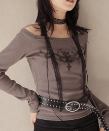 Ulysses（ユリシス）の「レースリボンチョーカー×コードネックレス（チョーカー）」