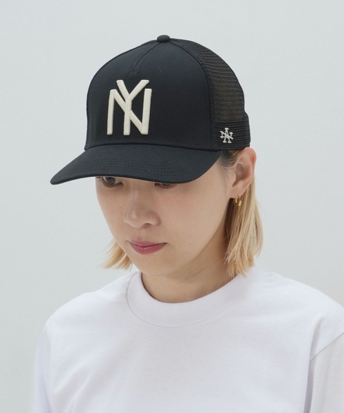 AMERICAN NEEDLE(アメリカンニードル)の「CAP/AMERICAN NEEDLE/アメリカンニードル メッシュキャップ ユニセックス ヴィンテージ アメカジ(キャップ・メンズ・ブラック系その他・FREE)」の1枚目の写真
