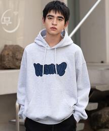 WEGO | WEGO/【25年秋冬新作】グラフィックロゴプルパーカー(パーカー)