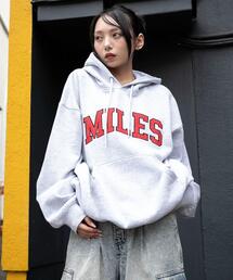 WEGO/グラフィックロゴプルパーカー