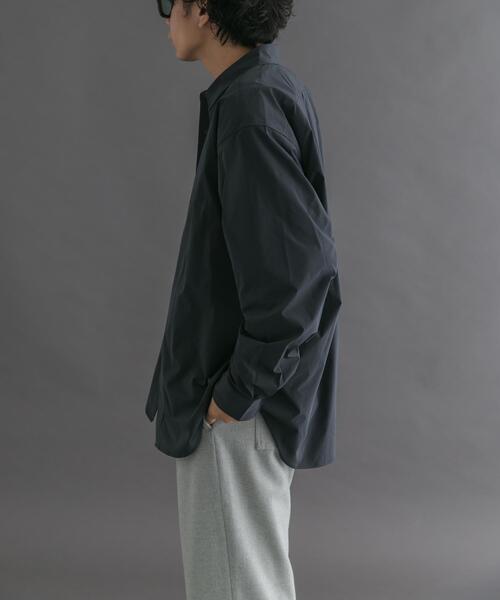 FORK&SPOON（フォークアンドスプーン）の「FORK&SPOON　CAVEタイプライタープランサーシャツ（シャツ/ブラウス・メンズ・グレー系その他/ブラウン・4/5）」の7枚目の写真