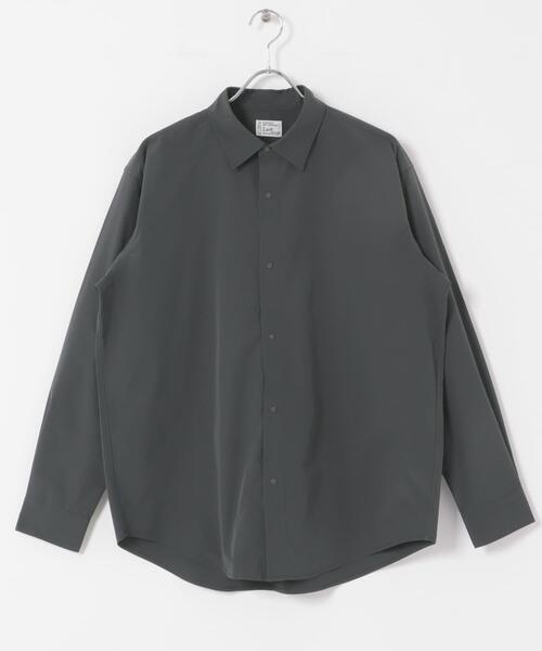 FORK&SPOON（フォークアンドスプーン）の「FORK&SPOON　CAVEタイプライタープランサーシャツ（シャツ/ブラウス・メンズ・グレー系その他/ブラウン・4/5）」の10枚目の写真